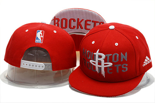 Houston Rockets Red Snapback Hat YS 0721